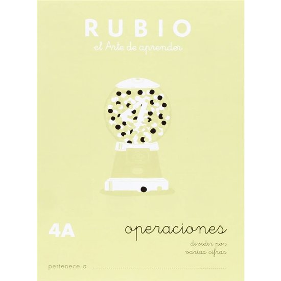 Comprar Cuaderno Rubio Operaciones 4a