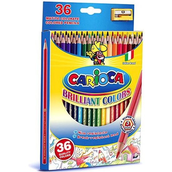 Caja 36 Lapizes Colores