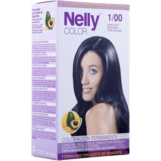 Comprar Set Tinte Nelly - 1/00 Negro Azul