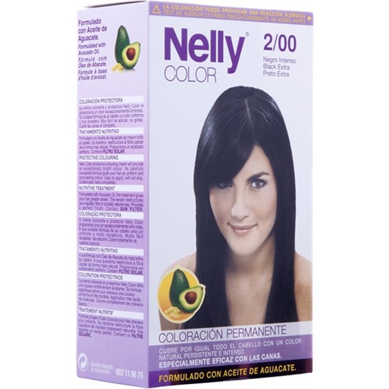 Comprar Set Tinte Nelly 2/00 Negro Intenso