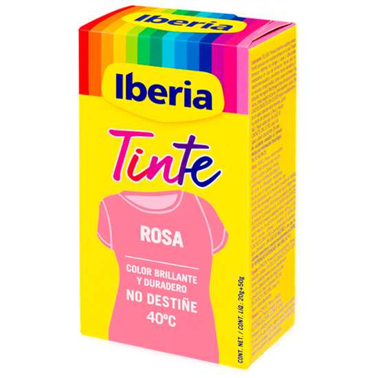 IBERIA TINTE PARA ROPA - ROSA