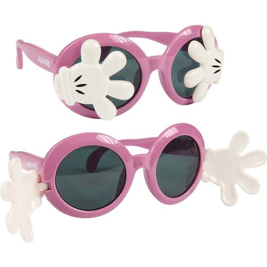 Gafas De Sol Blister Aplicaciones Minnie - Rosa