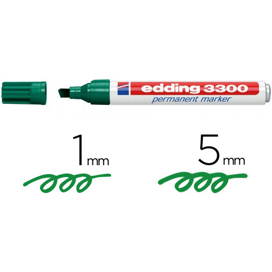 Comprar Rotulador Permanente Edding 3300 - Verde