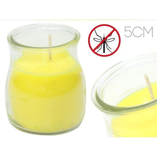 Comprar Velón Vaso Cristal (yogur) Aroma Citronela