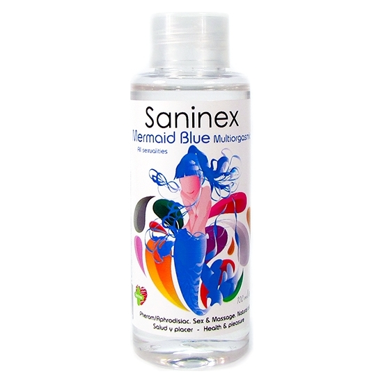 Comprar Saninex Mermaid Blue Multiorgasmic - Sex & Massage Oil 100ml