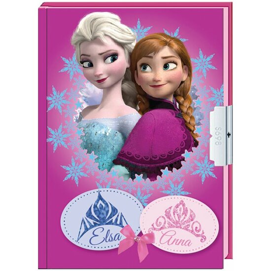 Comprar Diario Frozen Disney Con Llave