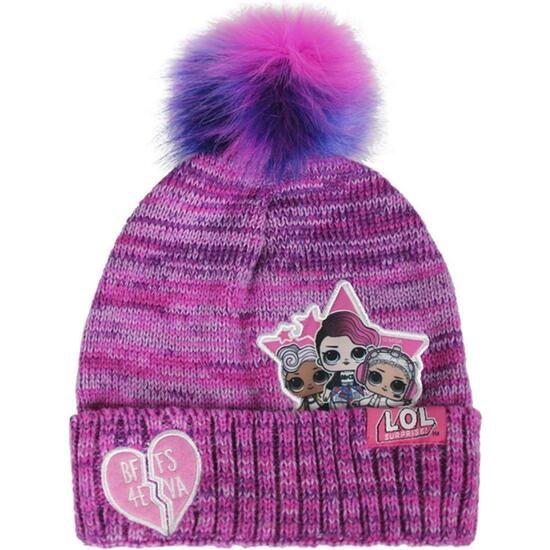GORRO POMPON LOL - LILA - TALLA UNICA CERDA