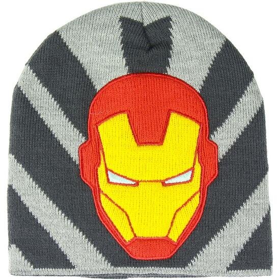 Comprar Gorro Con Aplicaciones Avengers Iron Man - Gris