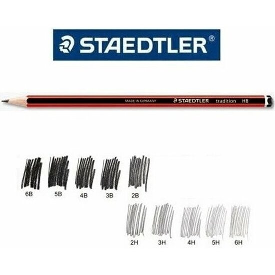 Comprar Lápiz Staedtler Tradition 110-2b - 3h - Color - 1 Unidad