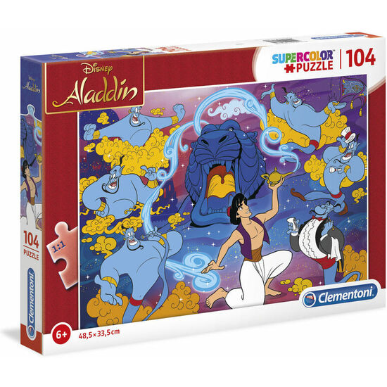 Puzzle Aladdin Disney 104pzs