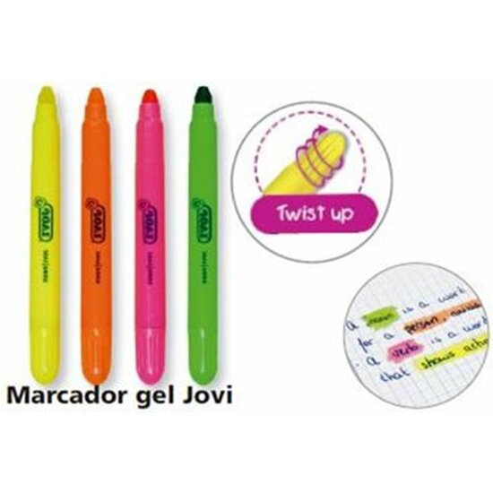 Comprar Marcador Fluorescente Gel Jovi - Amarillo Neon