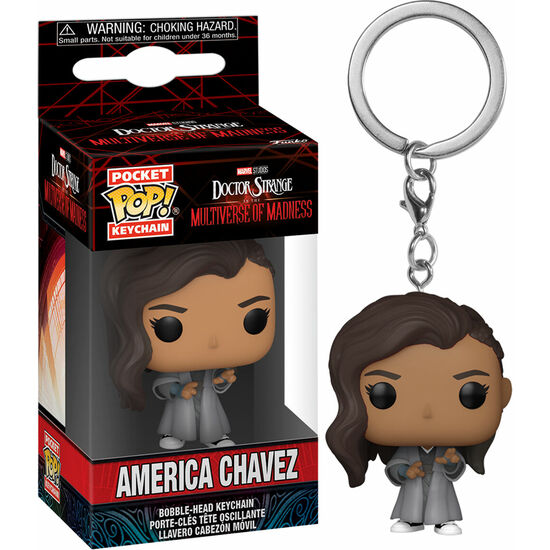 Comprar Llavero Pocket Pop Marvel Doctor Strange America Chavez
