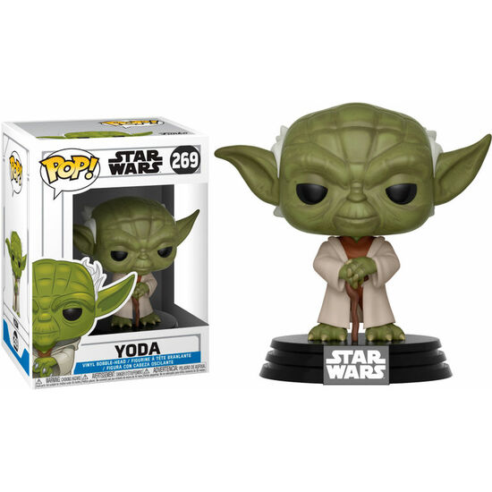 Comprar Figura Pop Star Wars Clone Wars Yoda