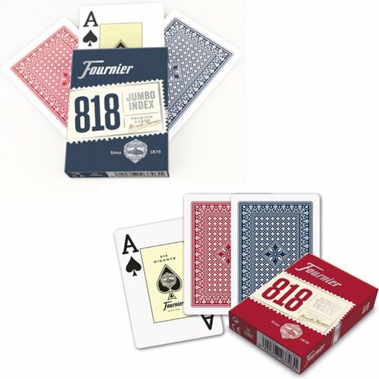 Comprar Baraja Poker Ingles 818 - 55 Cartas