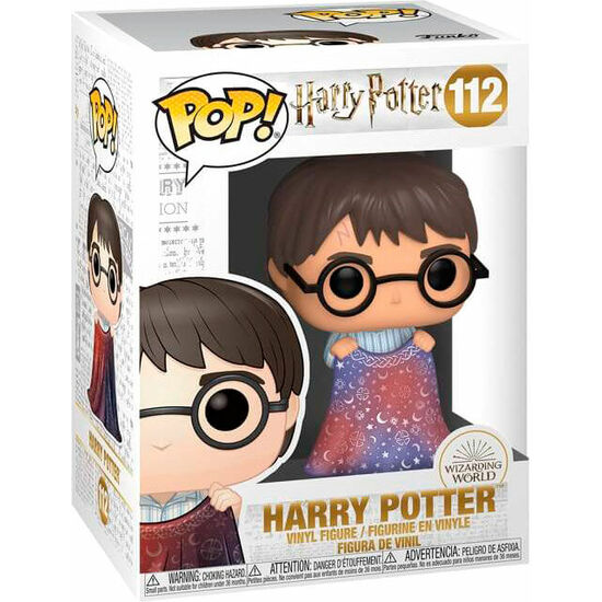 Comprar Figura Pop Harry Potter Harry With Invisibility Cloak