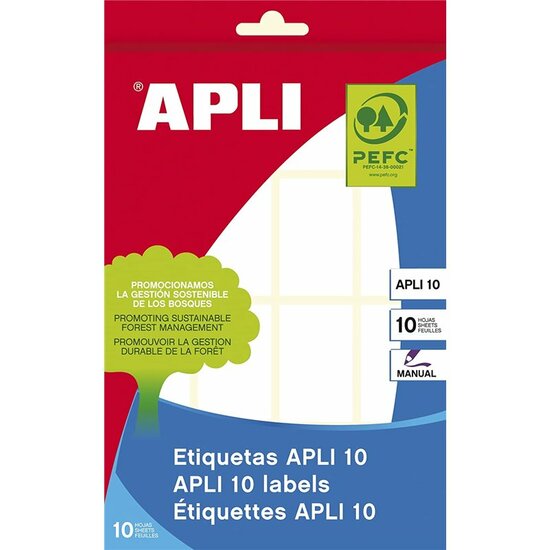 Comprar Etiquetas Adhesivas Apli - 2.5x4cm