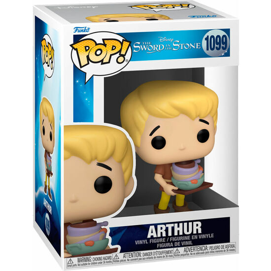 Figura Pop Disney Merlin El Encantador Arthur