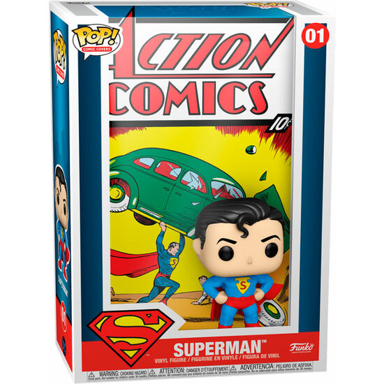 Comprar Figura Pop Comic Cover Dc Superman Action Comic