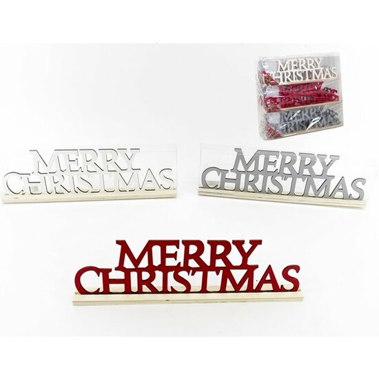 Comprar Cartel Merry Christmas 30x8 Cm