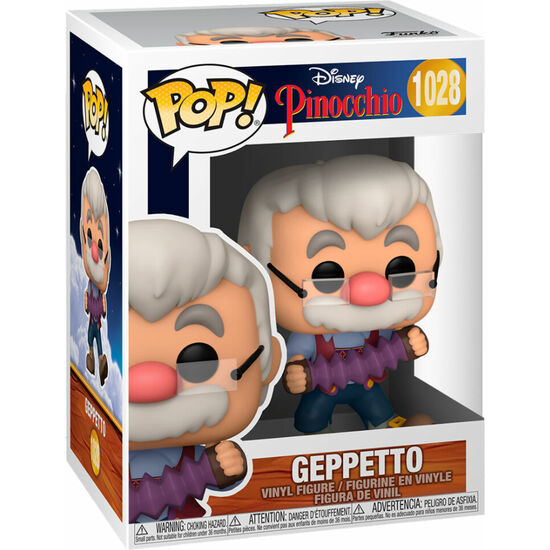 Comprar Figura Pop Disney Pinocho Geppetto With Accordion