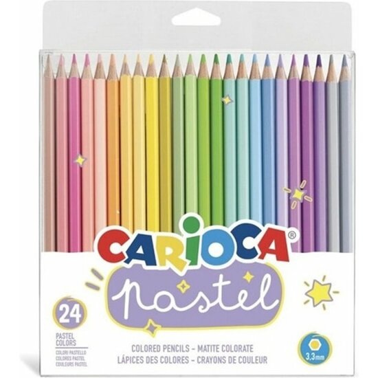 Comprar Lapices De Colores Pastel Carioca X 24