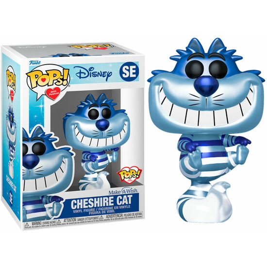 Comprar Figura Pop Disney Make A Wish Cheshire Cat Metallic