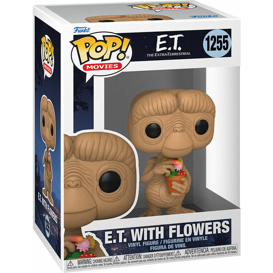 FIGURA POP E.T EL EXTRATERRESTRE 40 TH E.T FLOWERS