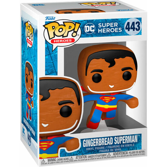 Comprar Figura Pop Dc Comics Holiday Gingerbread Superman