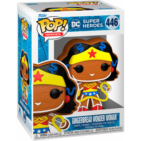 Comprar Figura Pop Dc Comics Holiday Gingerbread Wonder Woman
