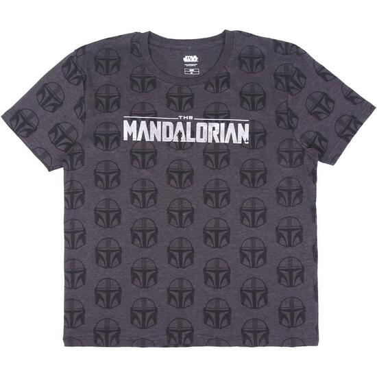Comprar Camiseta Corta Premium Single Jersey The Mandalorian Gris