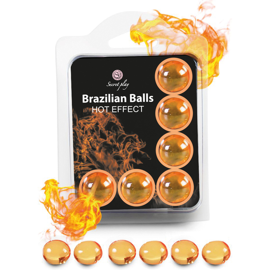 Comprar Secret Play Set 6 Brazilian Balls Efecto Calor