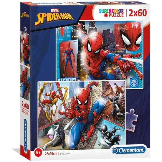 Comprar Puzzle 2x60 Pzas. Spider-man