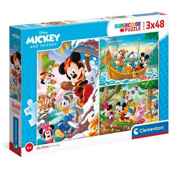 Comprar Puzzle 3x48 Pzas. Mickey Y Amigos