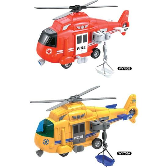 Comprar Helicoptero Rescate 1:16 Luz&sonido