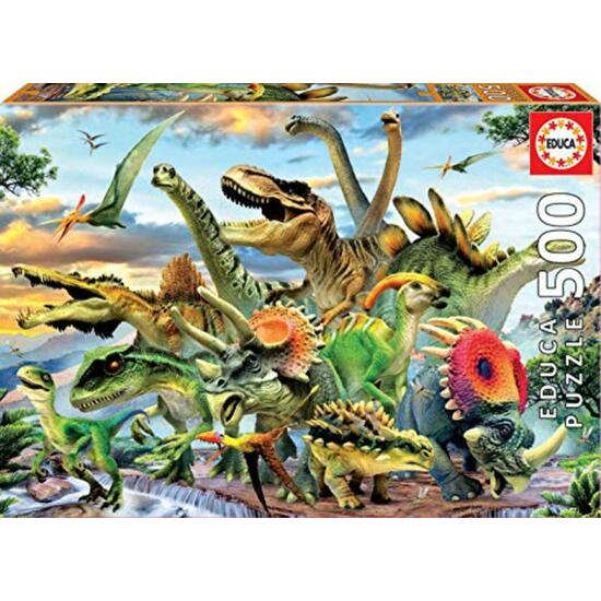 Comprar Puzzle 500 Pzas. Dinosaurios