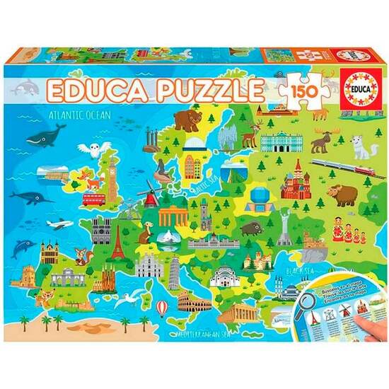 Comprar Puzzle Educa 150 Pzas Mapa Europa Infant