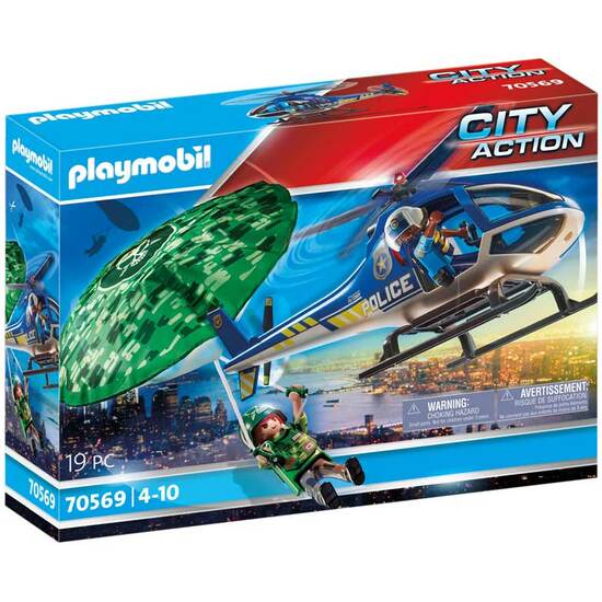 Comprar Persecucion Paracaidas Playmobil