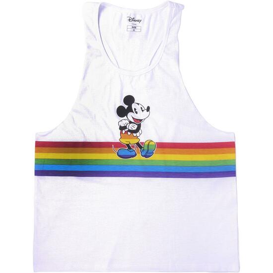 Comprar Camiseta Tirantes Single Jersey Disney Pride Blanco
