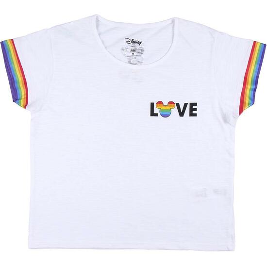 Comprar Camiseta Corta Punto Single Jersey Disney Pride Blanca