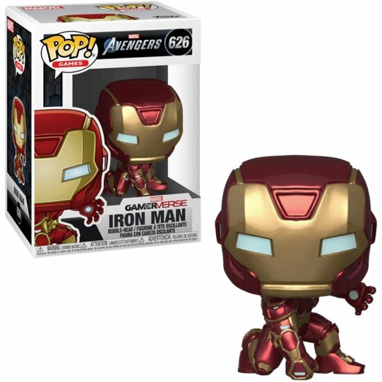 Funko Pop Games - Iron Man Marvel Avengers - 626