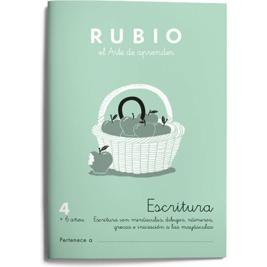 Comprar Cuaderno Rubio 4 Escritura
