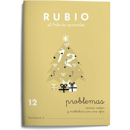 Comprar Cuaderno Rubio Problemas N.12