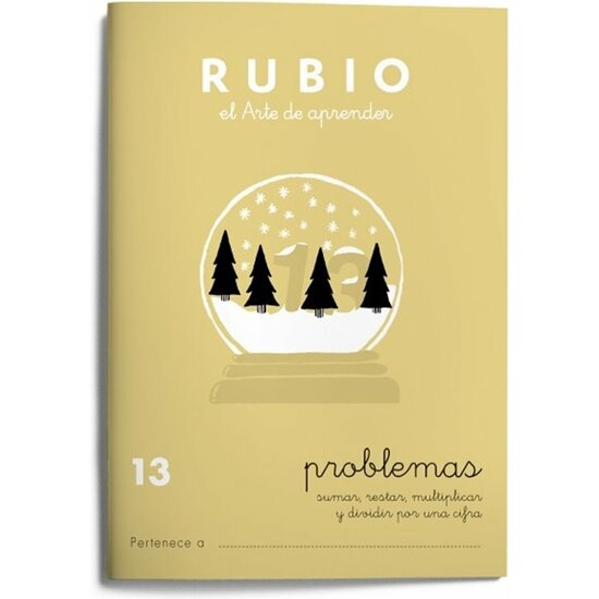 Comprar Cuaderno Rubio Problemas N.13