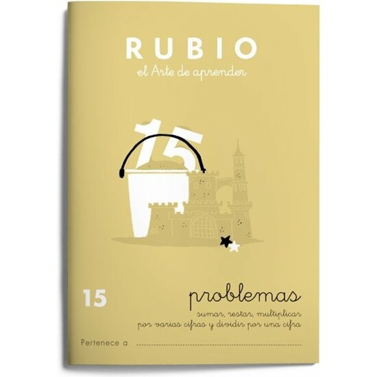 Comprar Cuaderno Rubio Problemas N.15
