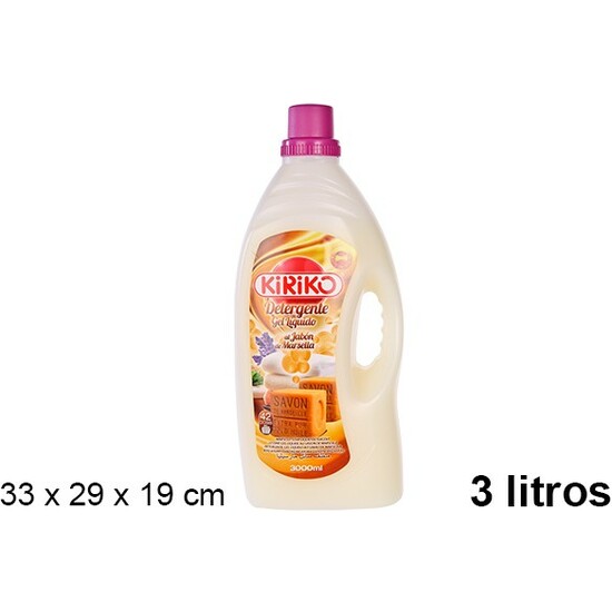 Detergente Liquido Jabon De Marsella 3lt