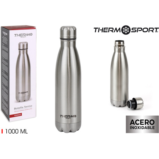 Botella Termo Acero 1000ml Thermosport