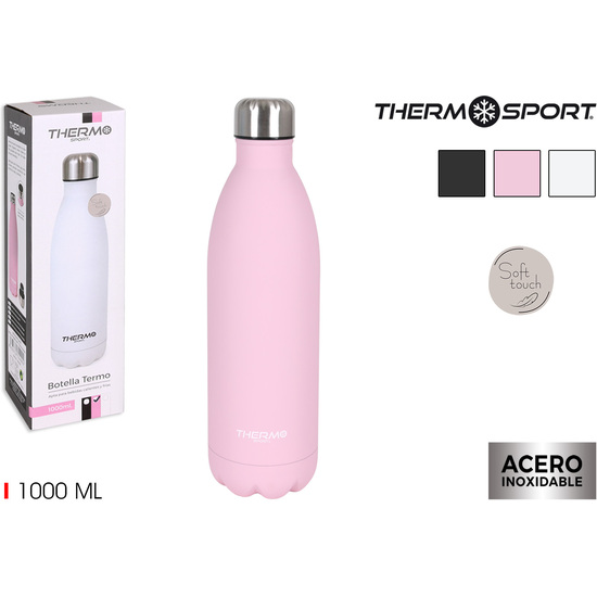 Botella Termo Soft Touch 1000ml Thermospo