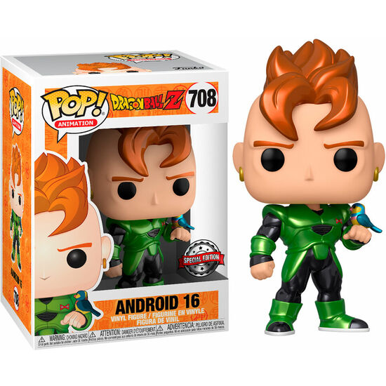 Figura Pop Dragon Ball Z Android 16 Special Edition