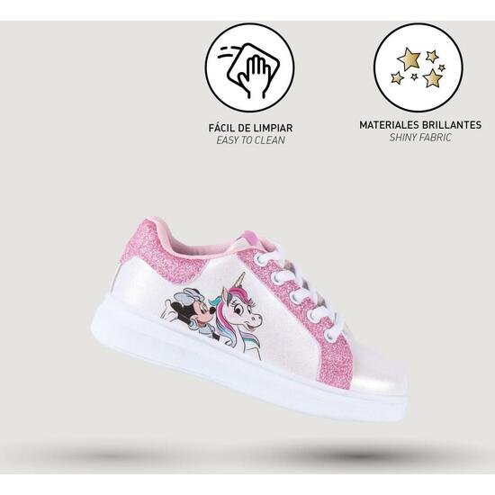 DEPORTIVA SUELA TPR FANTASIA MINNIE WHITE