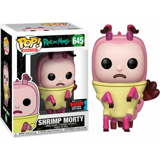 Figura Pop Rick And Morty Shrimp Morty Exclusive